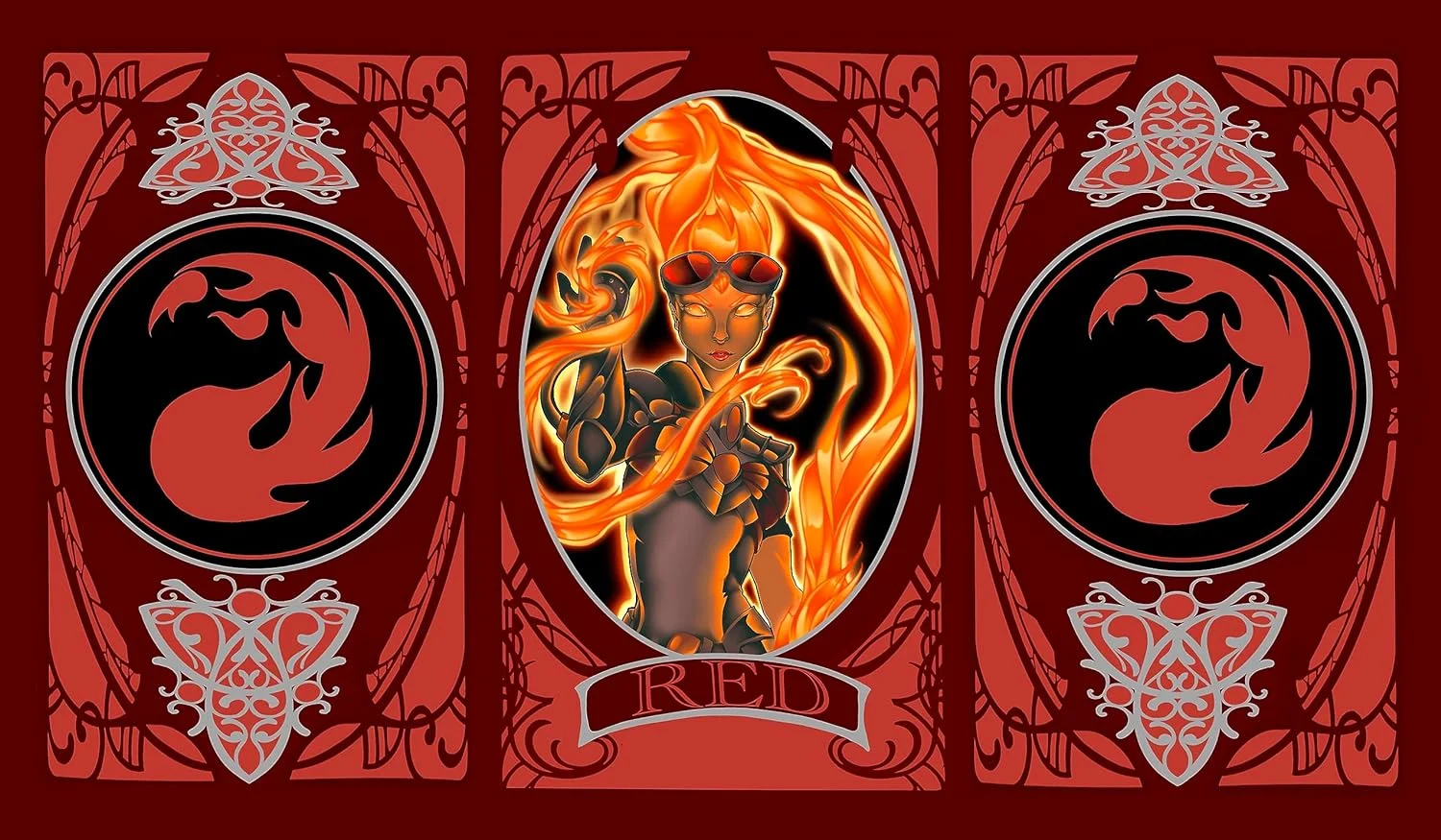 Collectors Emporium Chandra Red Mage of The Mountain Playmat