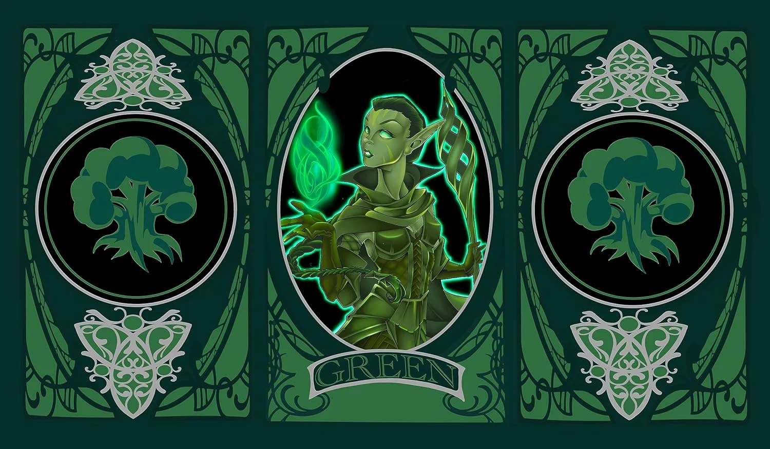 Collectors Emporium Nissa Green Druid of The Forest Playmat