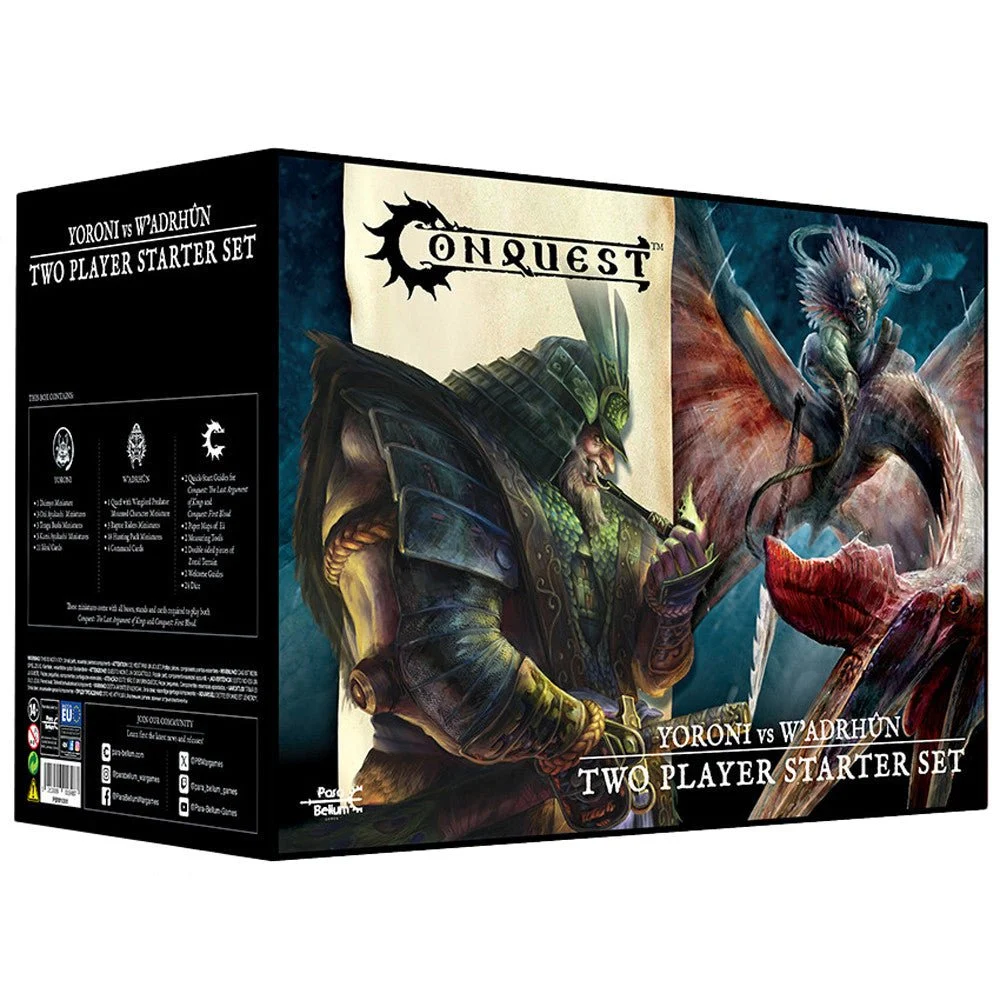 Conquest Two player Value Starter Set : Yoroni vs Wadruhn