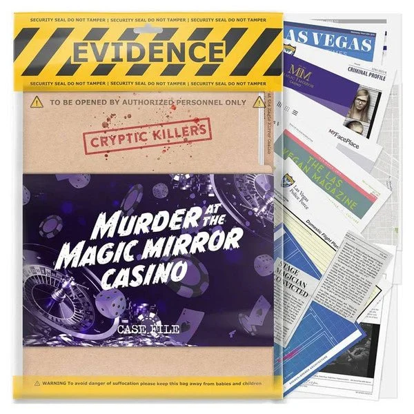 Cryptic Killers Murder Mystery Game