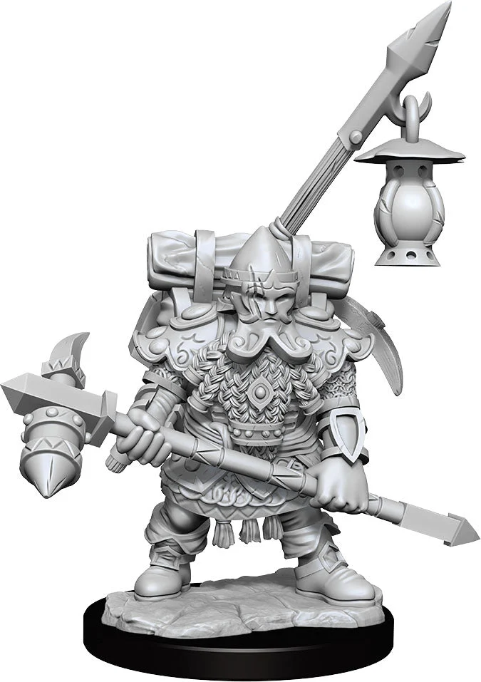 D&D Frameworks Dwarf Fighter Male
