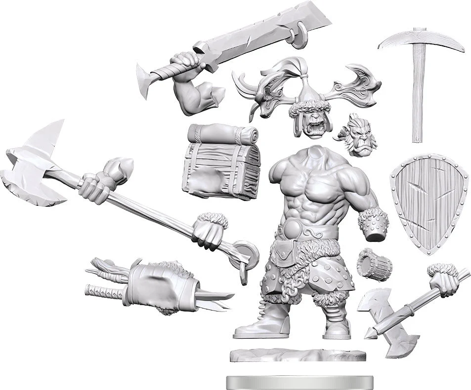 D&D Frameworks Orc Barbarian Male