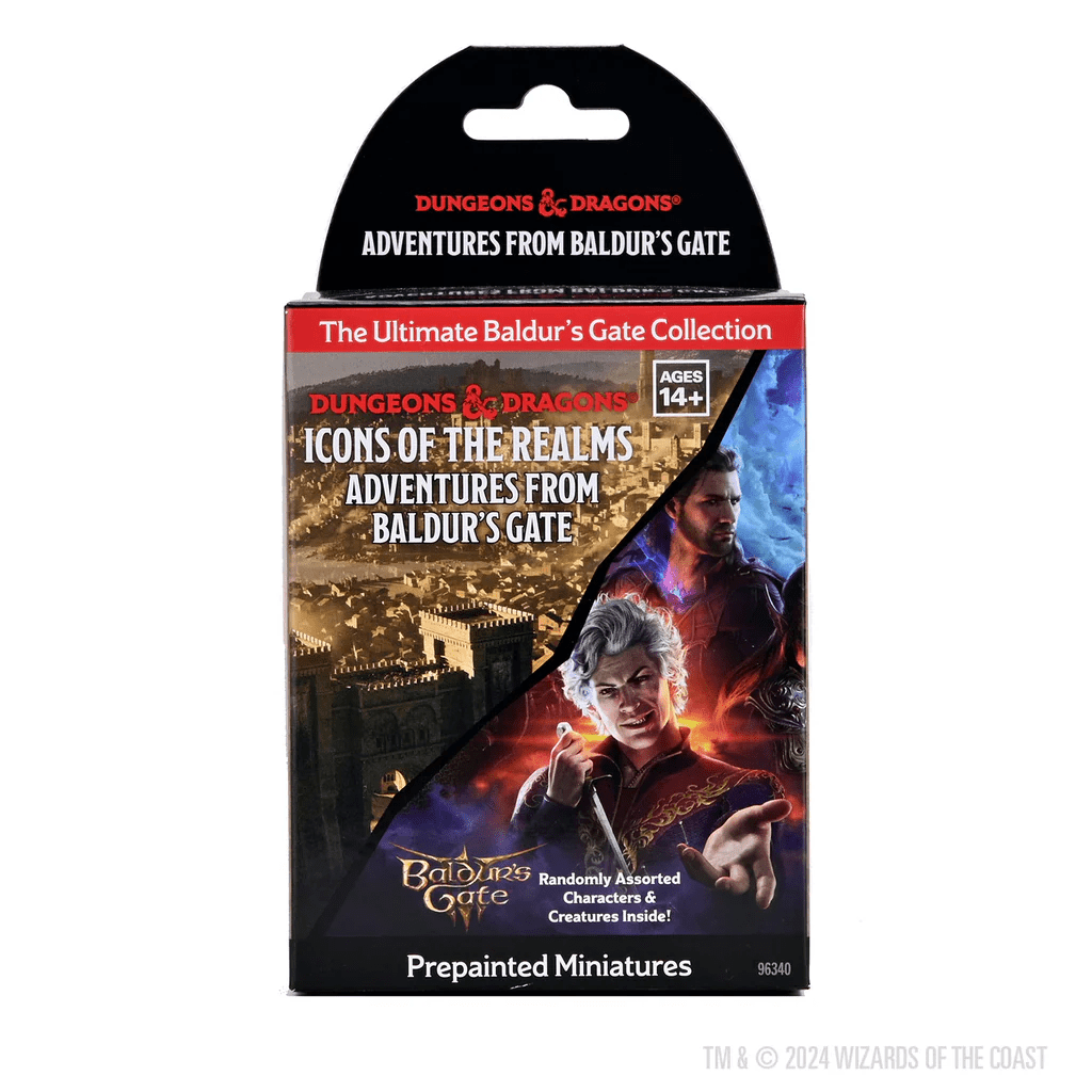 D&D Icons of the Realms Adventures from Baldur's Gate Booster