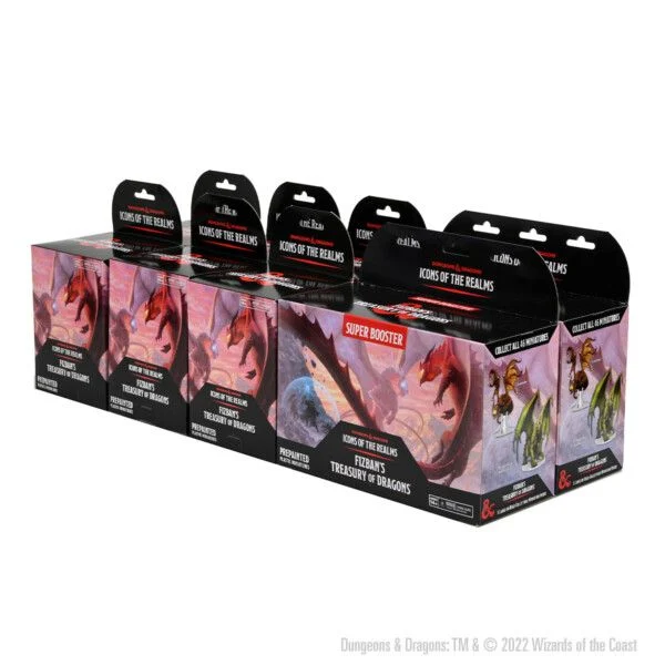 D&D Incons of the Realms Fizban's Treasury of Dragons Booster Brick