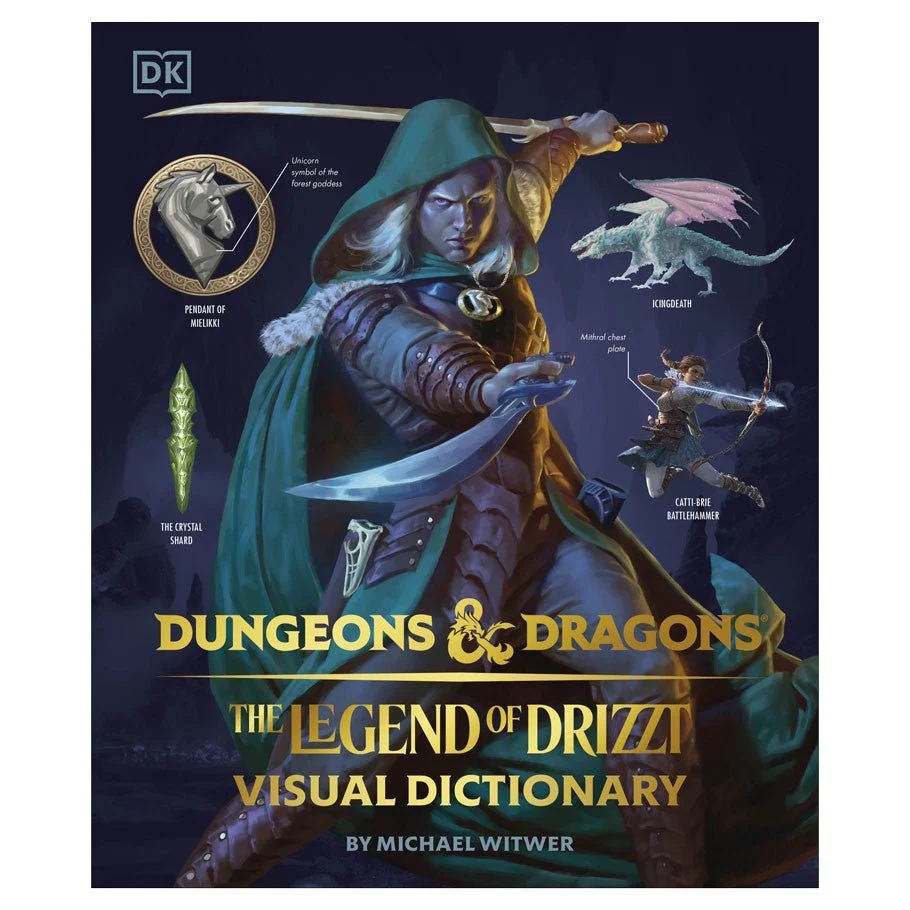 D&D Legend of Drizzt Visual Dictionary