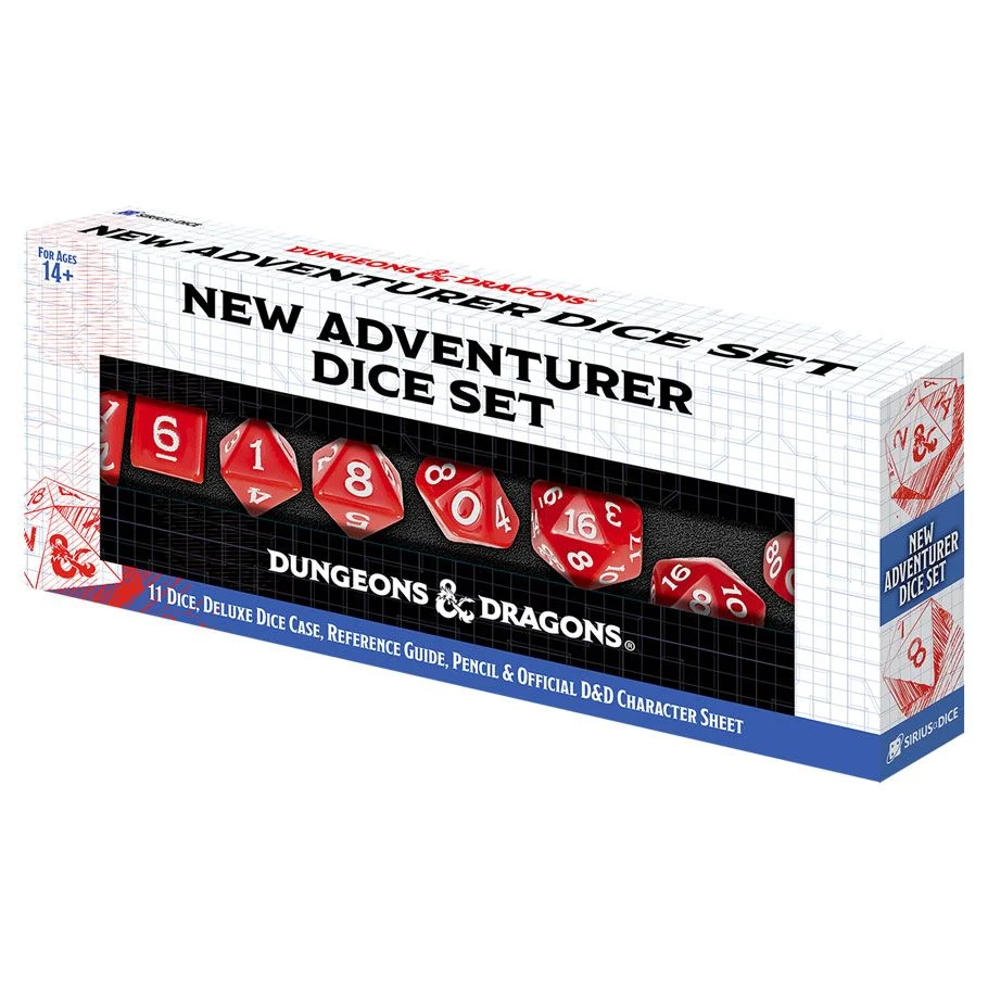 D&D New Adventurer Dice Set