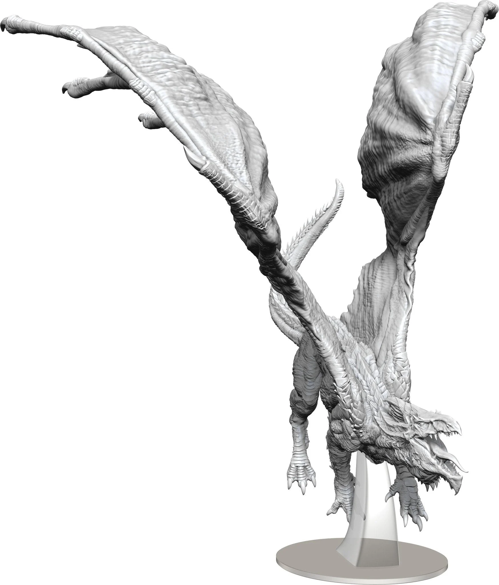 D&D Nolzur's Miniatures: Adult White Dragon
