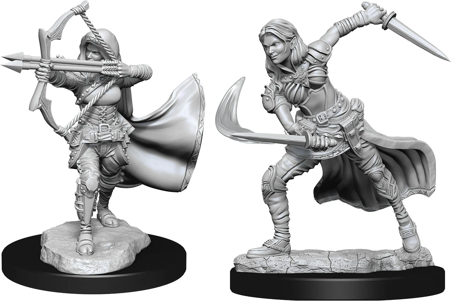 D&D Nolzur's Miniatures: Air Genasi Female