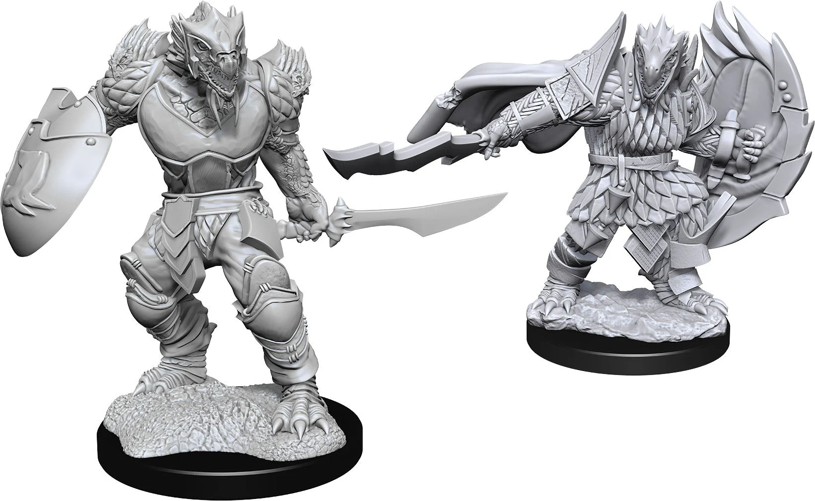 D&D Nolzur's Miniatures: Dragonborn Fighter Male