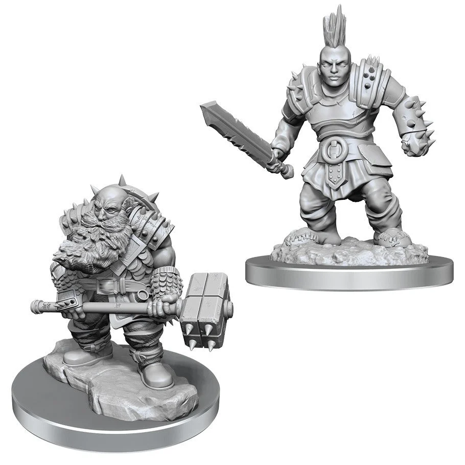 D&D Nolzur's Miniatures Duergar Fighters