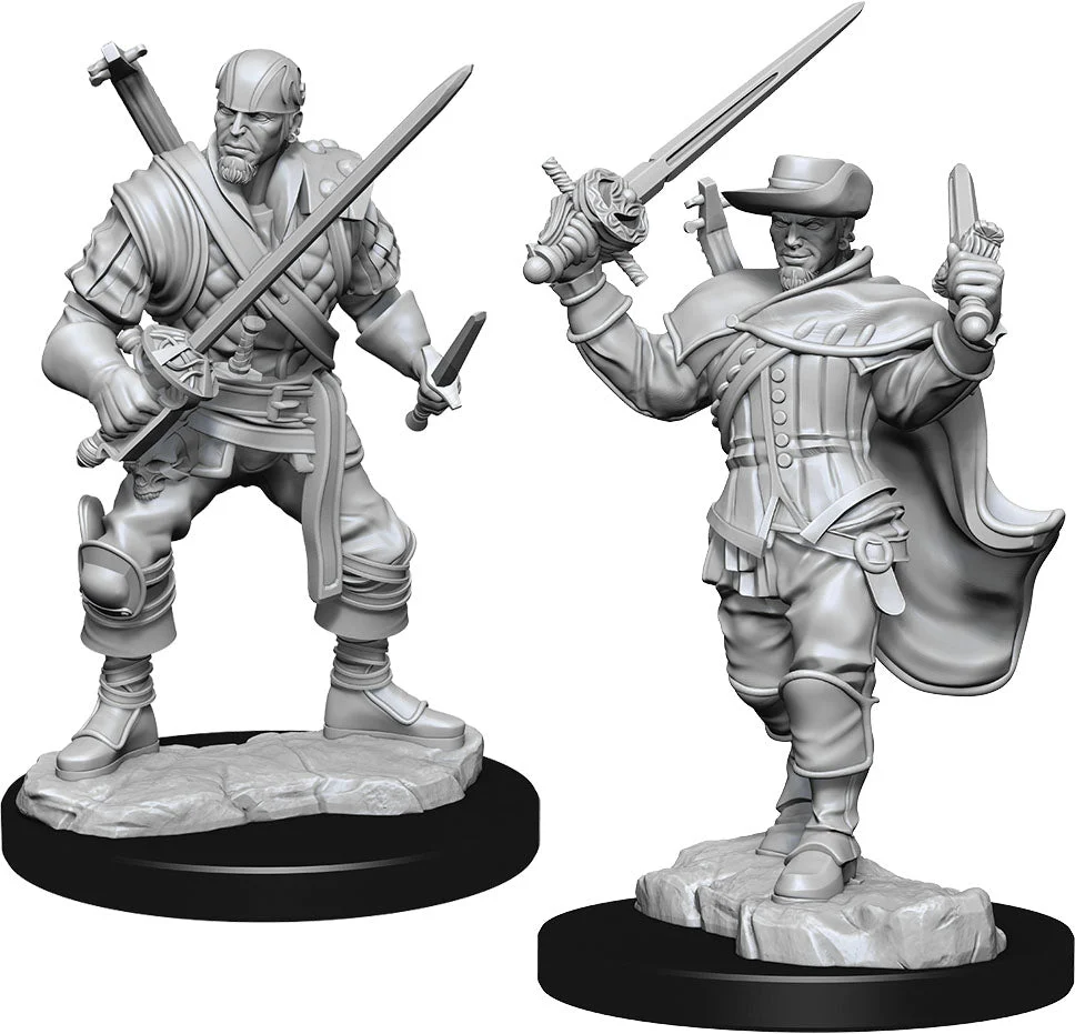 D&D Nolzur's Miniatures: Human Bard Male