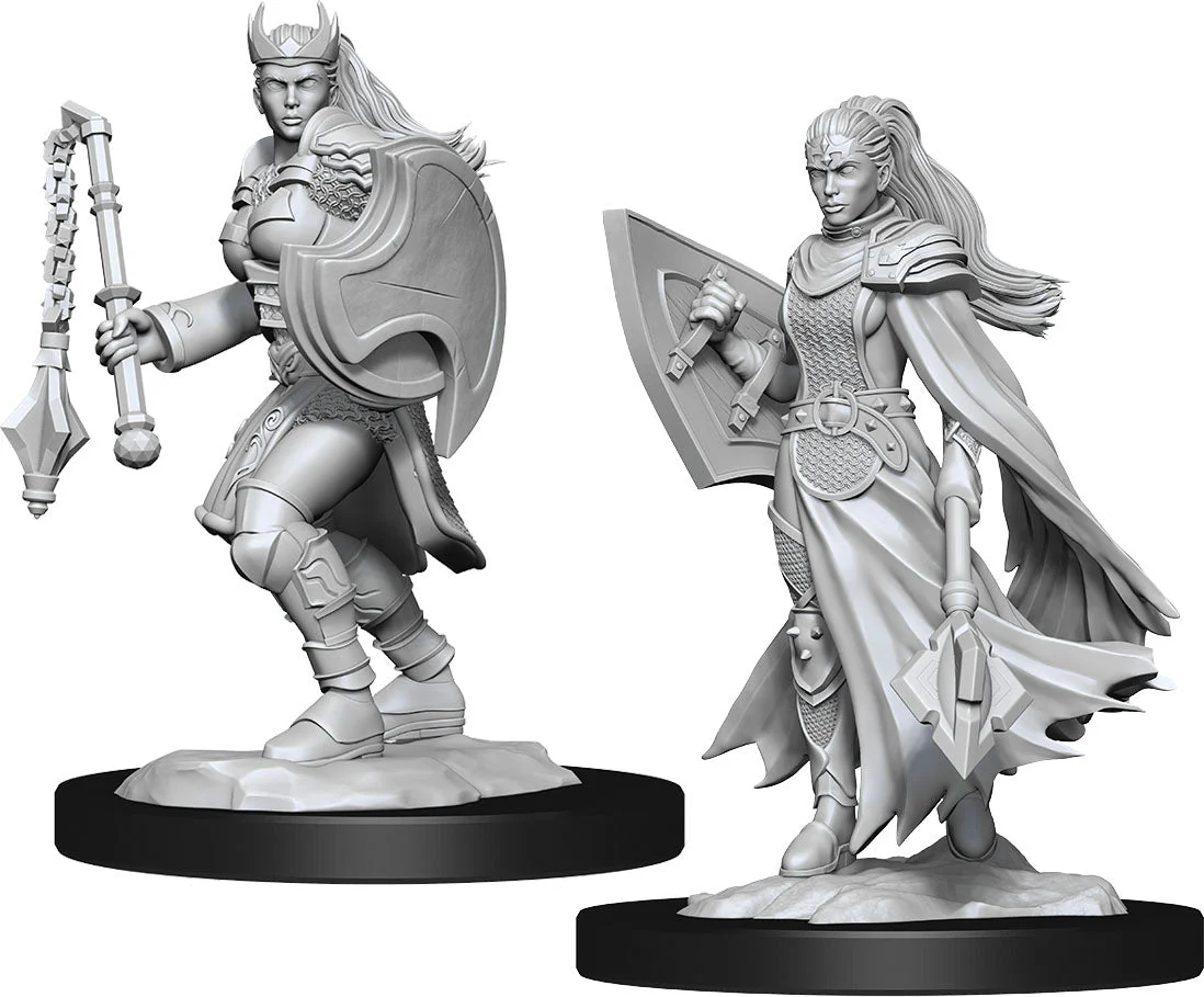 D&D Nolzur's Miniatures: Kalashtar Cleric Female