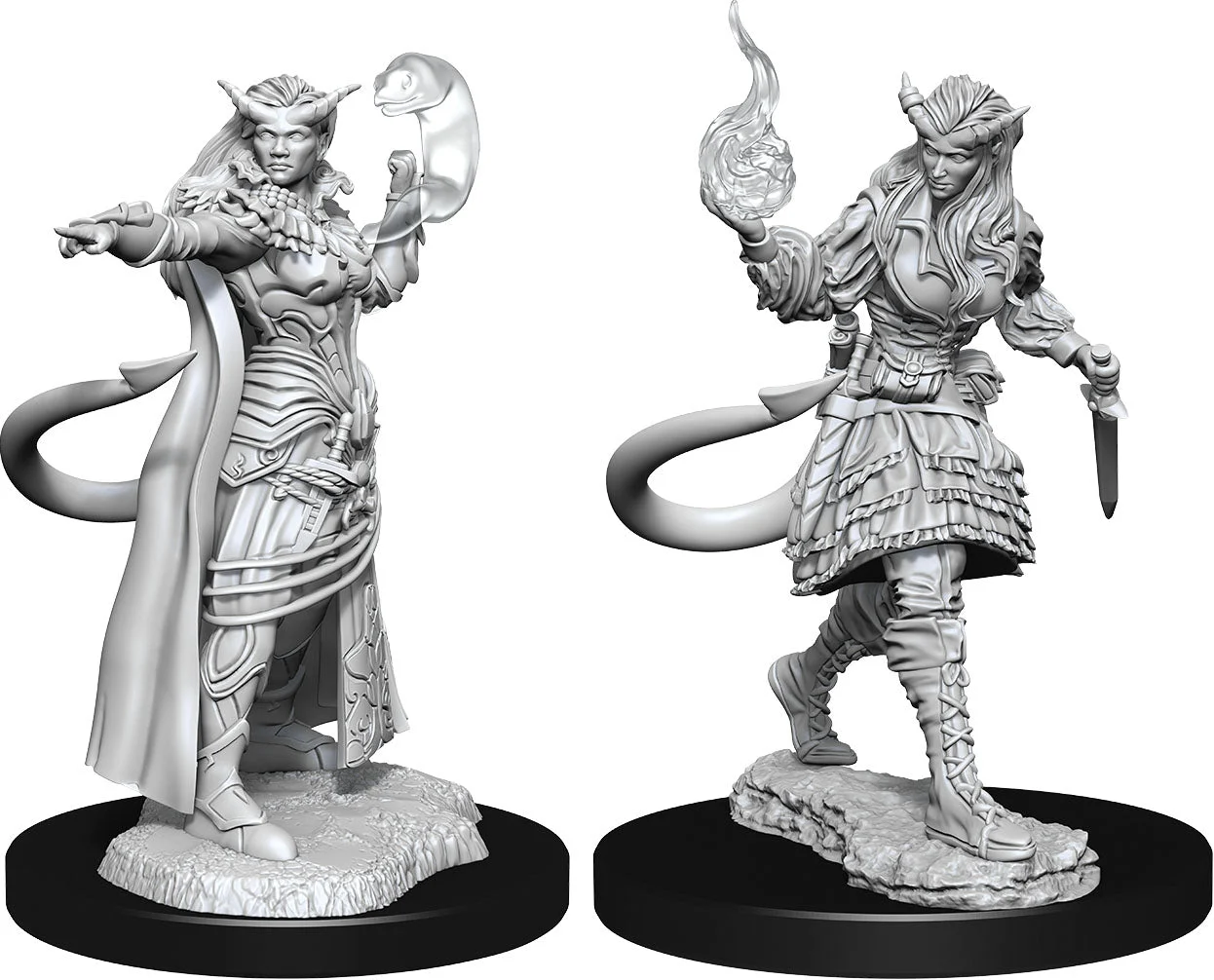 D&D Nolzur's Miniatures: Tiefling Sorcerer Female