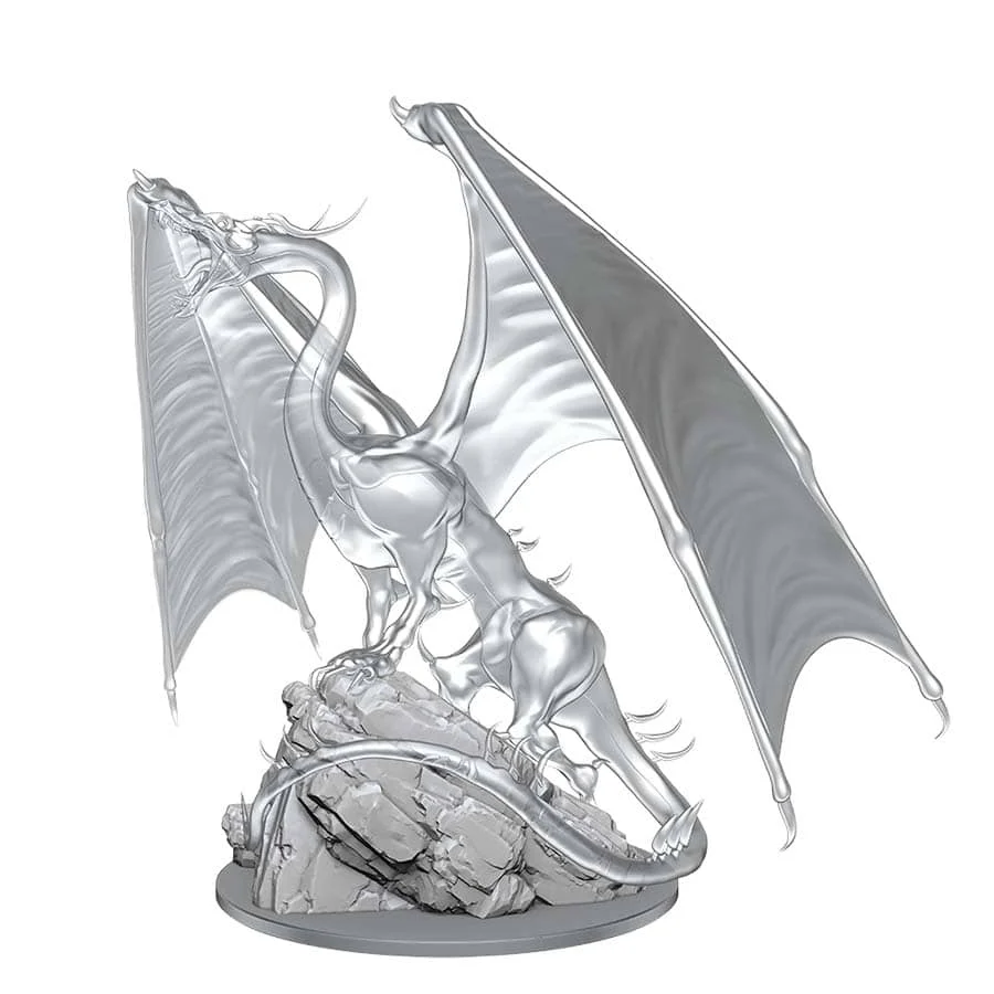 D&D Nolzur's Miniatures Young Emerald Dragon