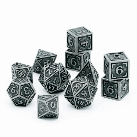 DHD 11 Piece RPG Set Reticle Uchronia Ottensian