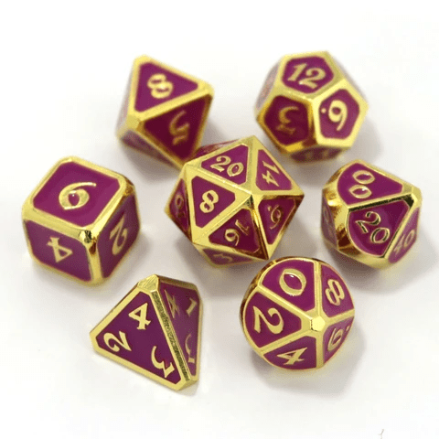 DHD 7 Piece RPG Set AfterDark Mythica Neon Nightlife