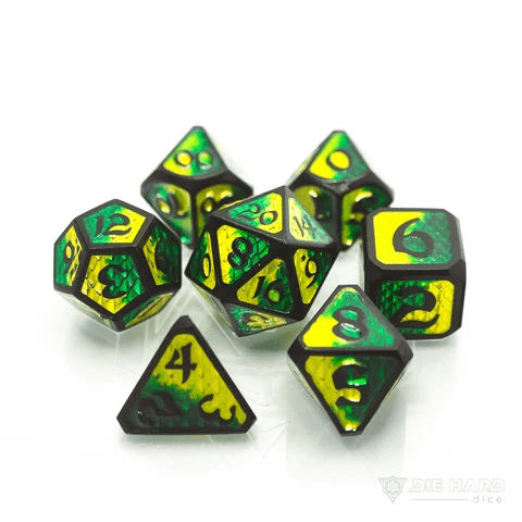 DHD 7 Piece RPG Set Drakona Embers Bacu