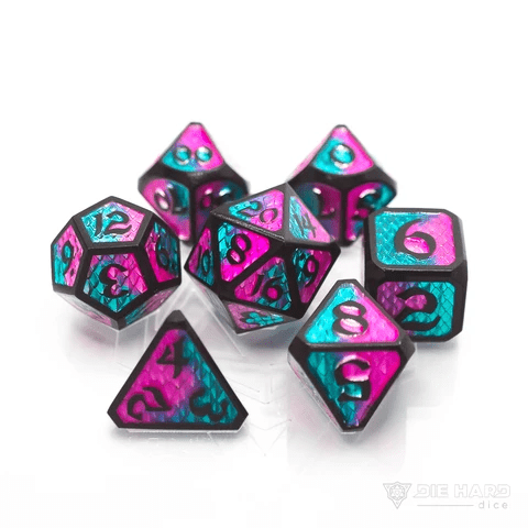 DHD 7 Piece RPG Set Drakona Embers Cazn