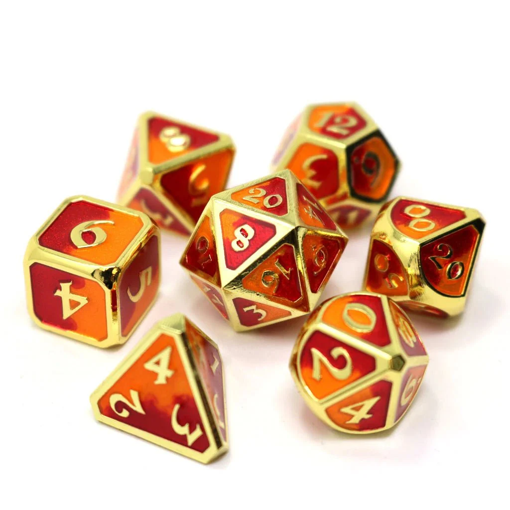 DHD 7 Piece RPG Set Mythica Spellbinder Phoenix