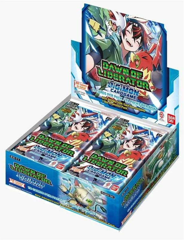 Digimon TCG Dawn of Liberator Booster Box (EX11) - 24 Packs