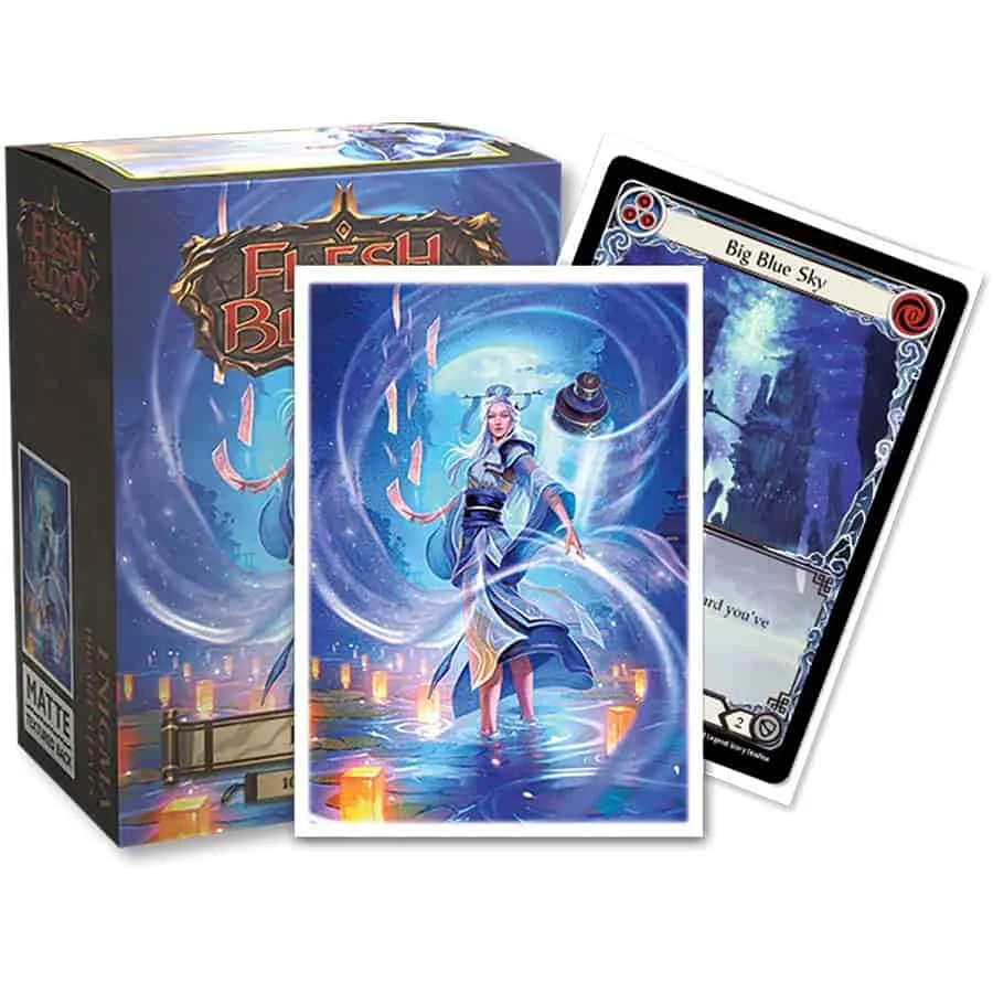 Dragon Shield 100ct Card Sleeves: Matte Art Flesh & Blood Enigma
