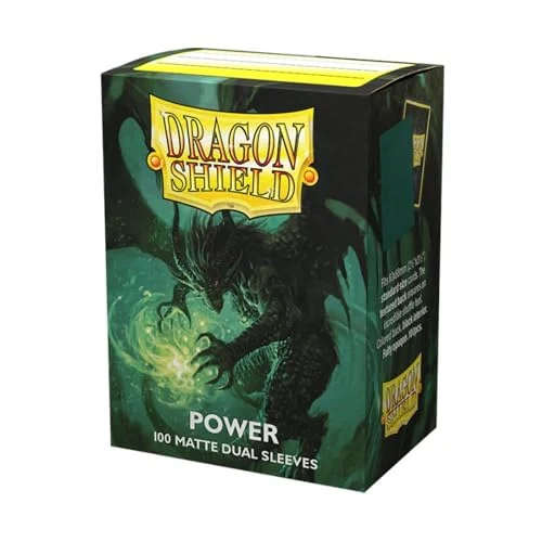 Dragon Shield: 100ct Standard Size Dual Matte Power Sleeves…