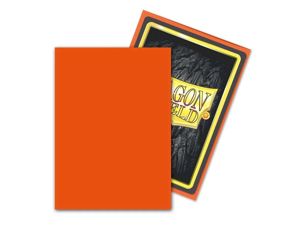 Dragon Shield Classic Sleeve - Tangerine ‘Dyrkottr’ 100ct