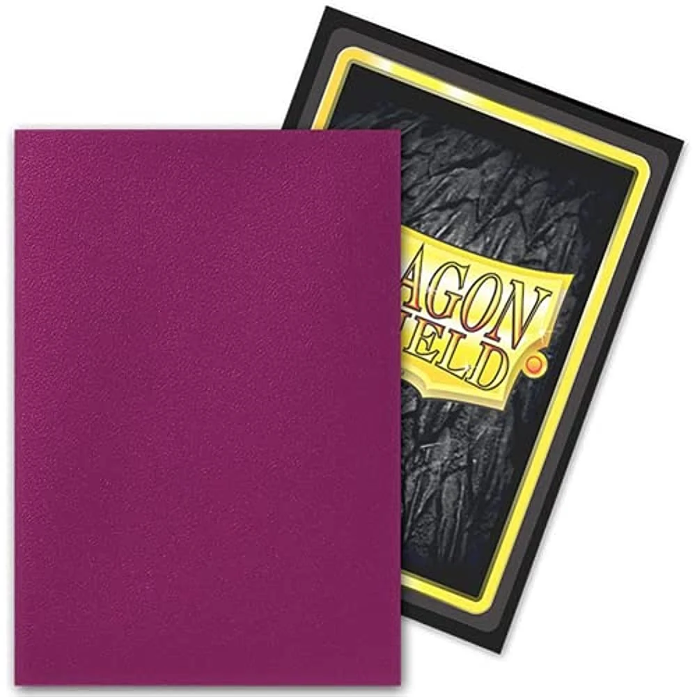 Dragon Shield Matte Japanese Dual Wraith Alaria: Righteous Wraith (Purple) 100 CT Japanese Size Card Sleeves - MTG Card Sleeves Smooth & Tough - Compatible with Pokemon & Magic The Gathering