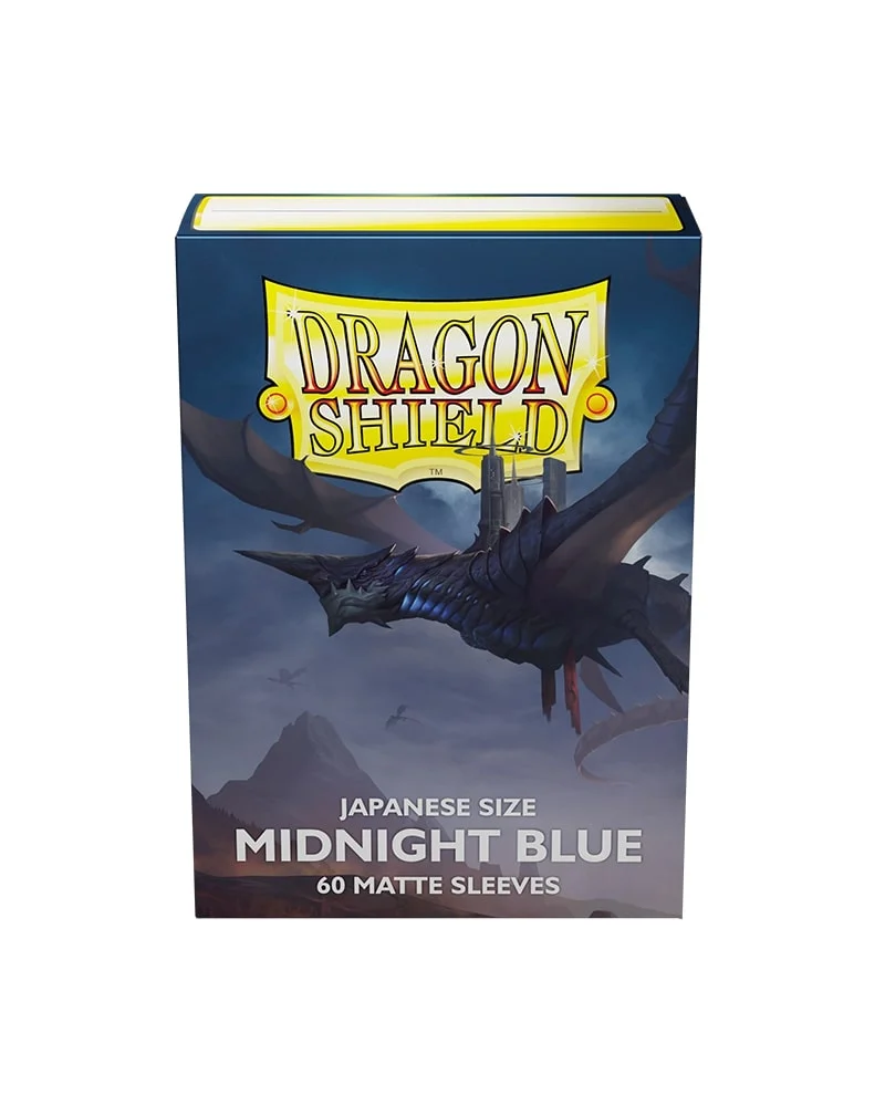 Dragon Shield Matte Mini Japanese Midnight Blue 60 ct Card Sleeves Individual Pack