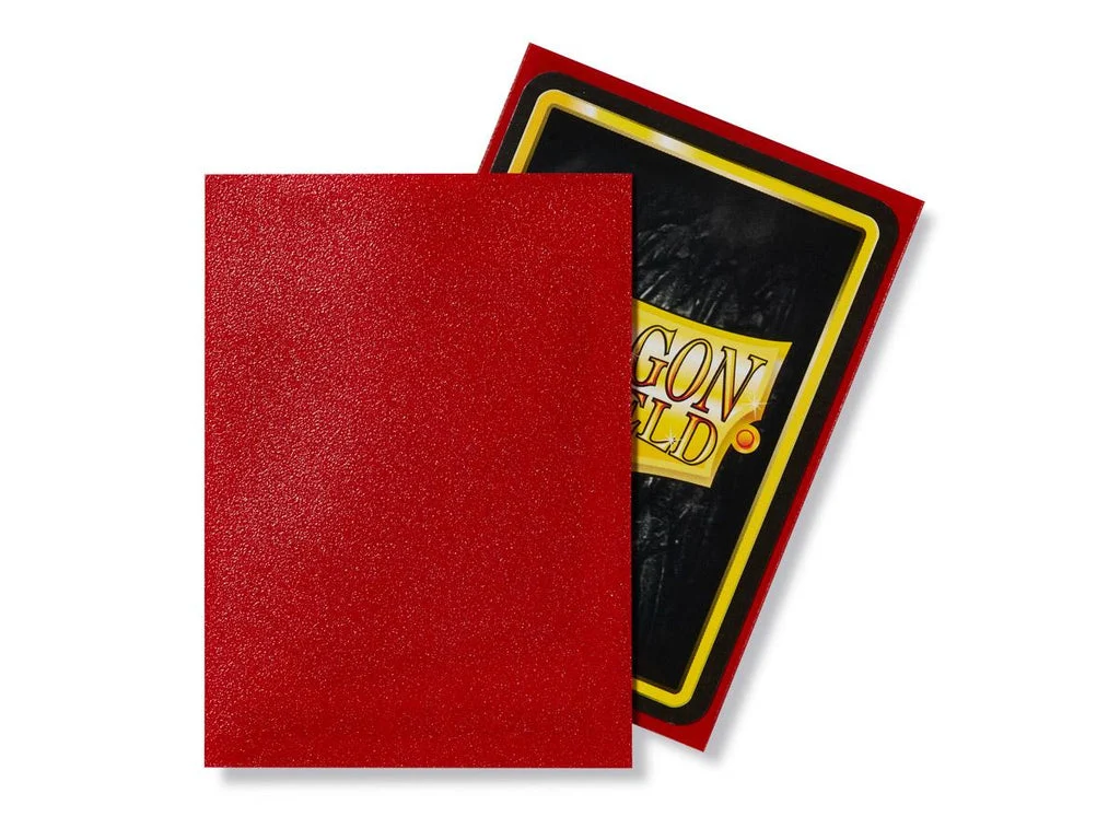Dragon Shield Matte Sleeve - Ruby ‘Rubis’ 100ct
