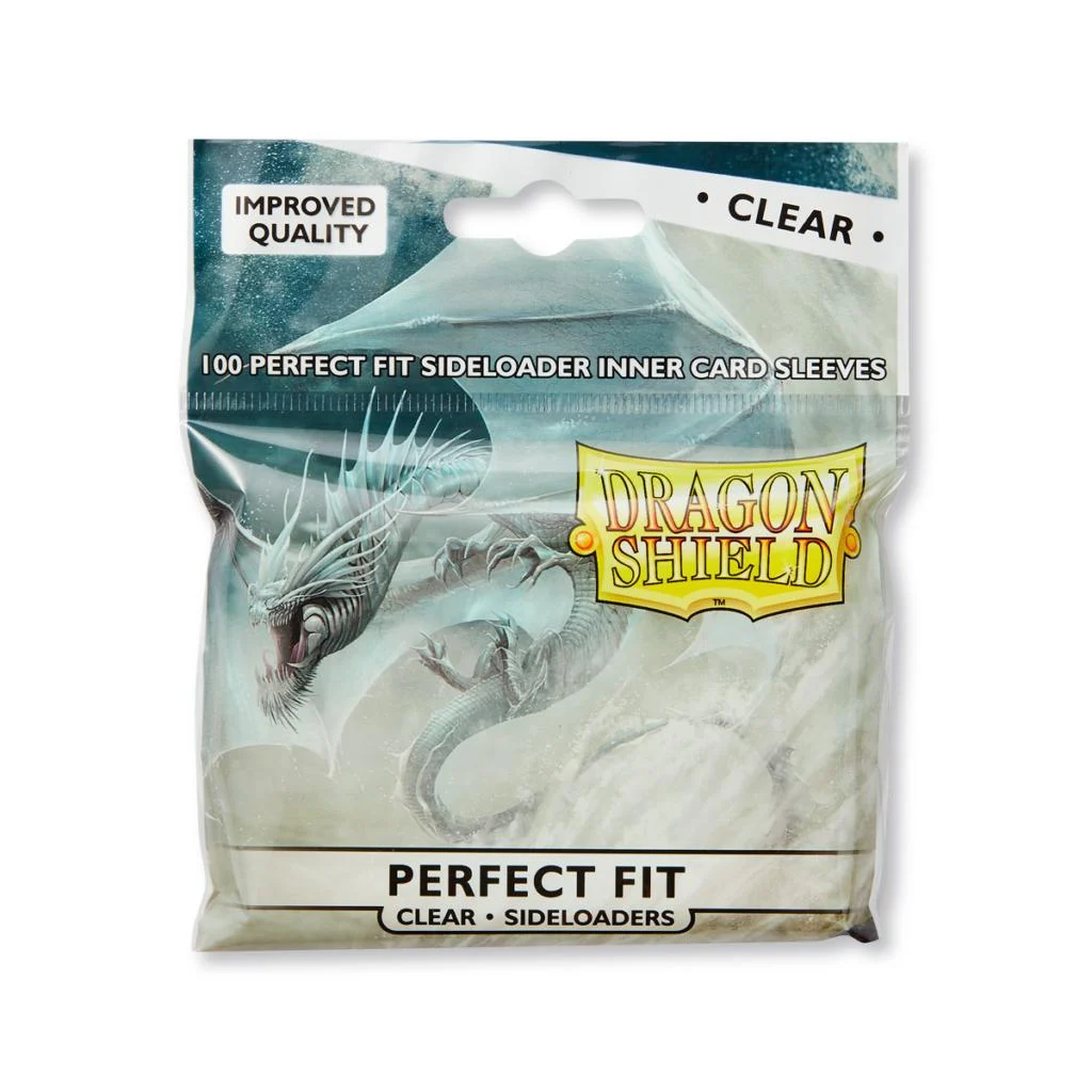Dragon Shield Perfect Fit Sideloader Sleeve - Clear ‘Naluapo’ 100ct