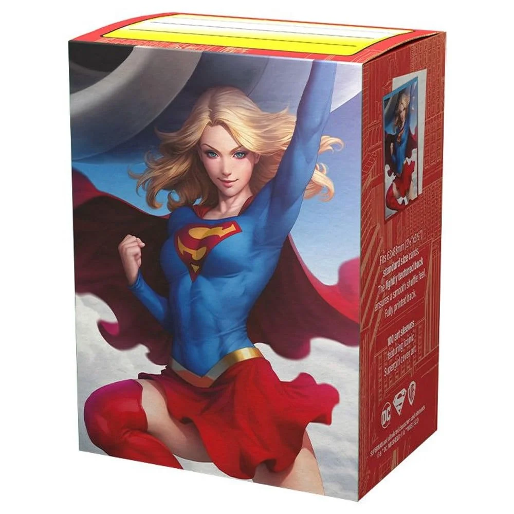 Dragon Shield Sleeves: Brushed Art Sleeves - Super-Girl (100ct)…