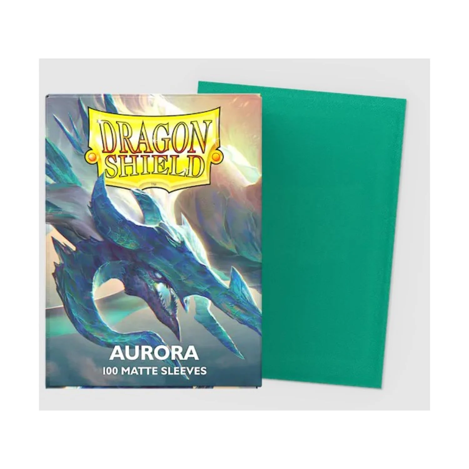 Dragon Shield Sleeves – Matte Aurora 100 CT – Card Sleeves - Smooth & Tough - Compatible with Pokemon, Magic The Gathering Cards & Digimon MTG TCG OCG & Hockey Cards…