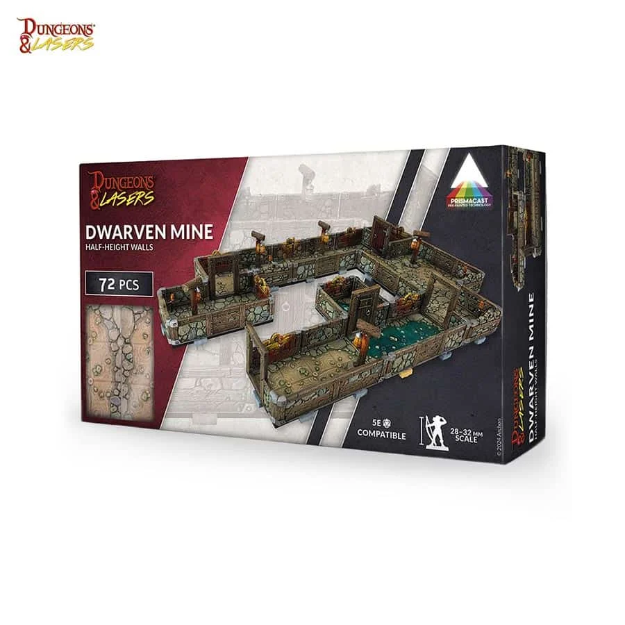 Dungeons & Lasers Terrain Starter Set Dwarven Mine