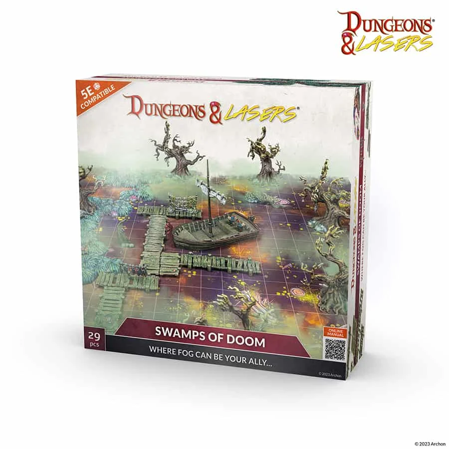 Dungeons and Lasers Terrain Starter Swamps of Doom