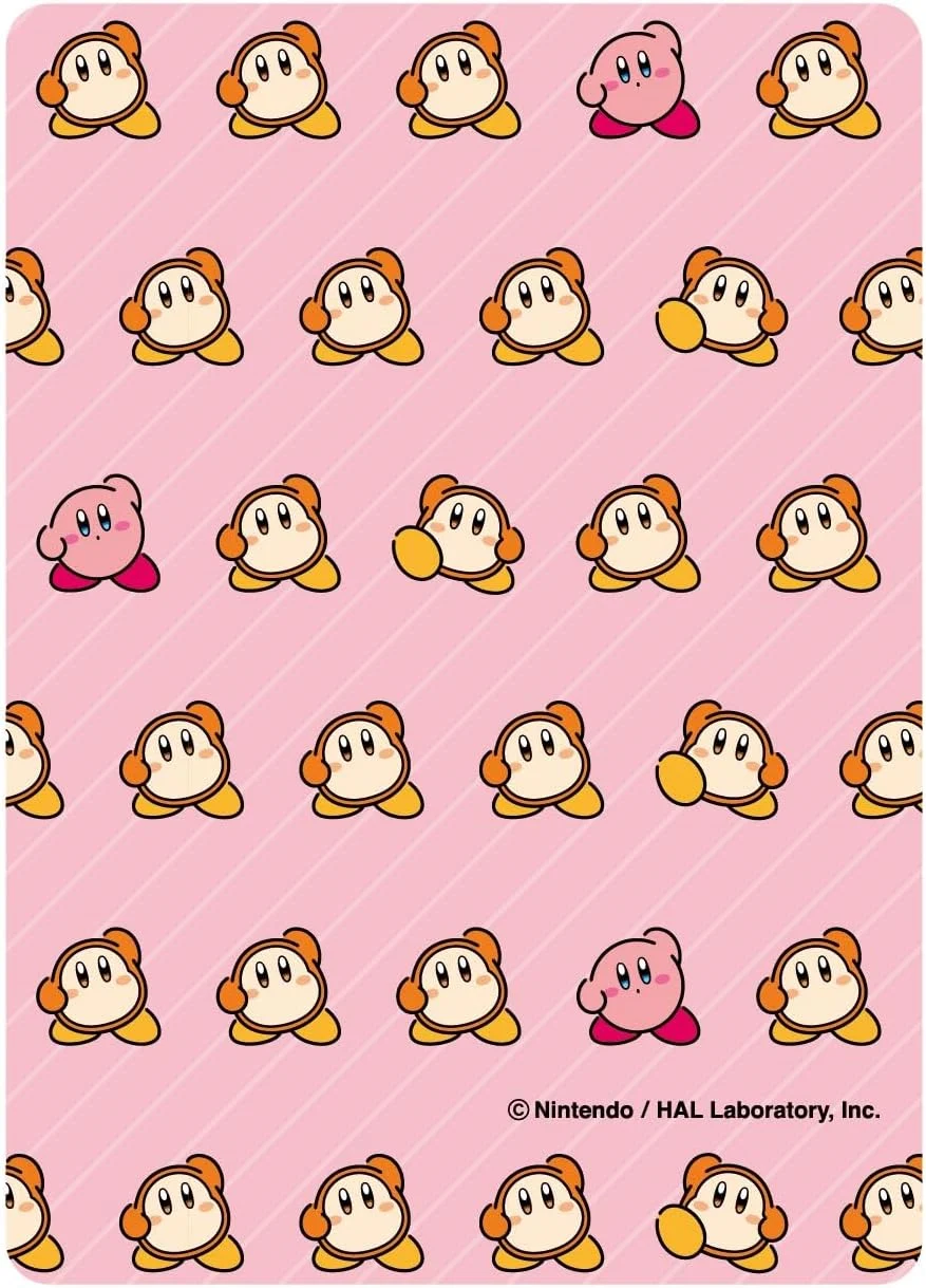Ensky Players 80ct Card Sleeves - Character Kirby Play with Waddle Dee Pattern (EN-1504)