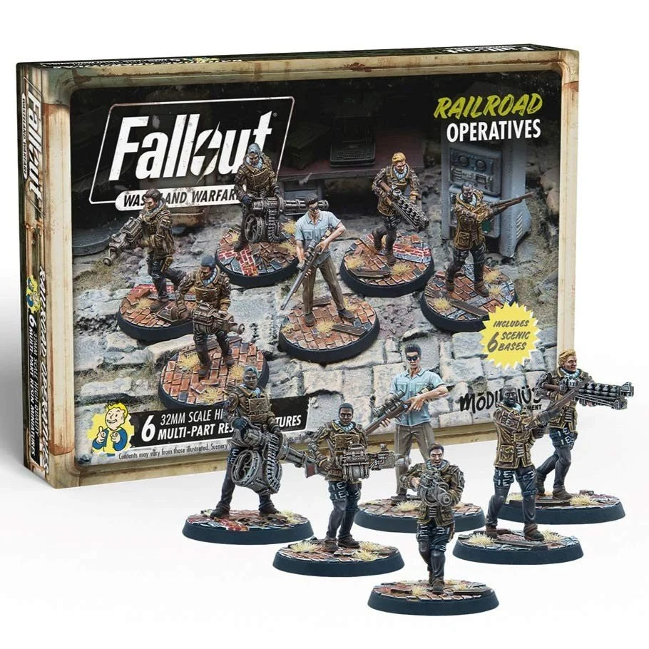 Fallout Wasteland Warfare Railroad Operatives