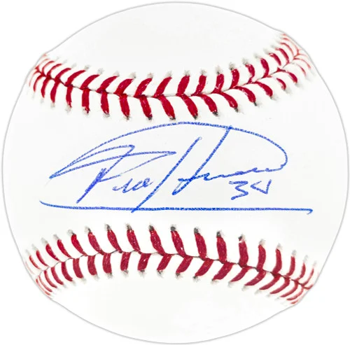 Felix Hernandez Autographed Official MLB Baseball Seattle Mariners Beckett BAS Witness Stock #262494