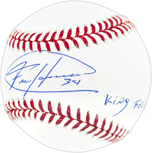 Felix Hernandez Autographed Official MLB Baseball Seattle Mariners "King Felix" Beckett BAS Witness Stock #262495