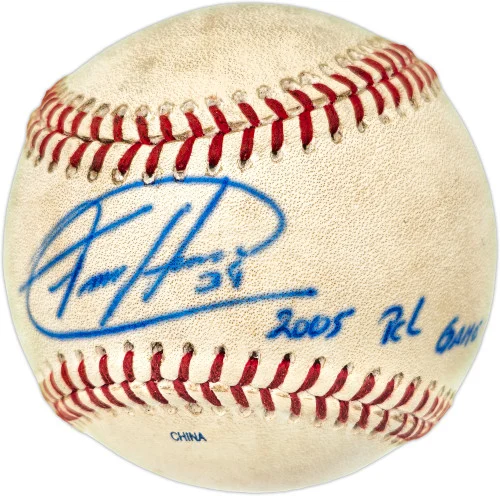 Felix Hernandez Autographed Pacific Coast League Game Used Baseball Seattle Mariners "2005 PCL Game Used" PSA/DNA #4A52838
