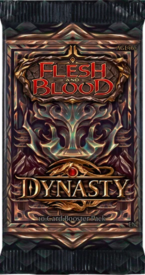 Flesh and Blood CCG: Dynasty: Booster Pack (10 Cards)