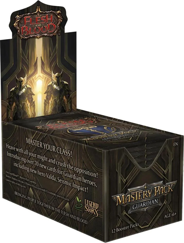 Flesh & Blood TCG: Mastery Booster Guardian Booster Box - 12 Packs