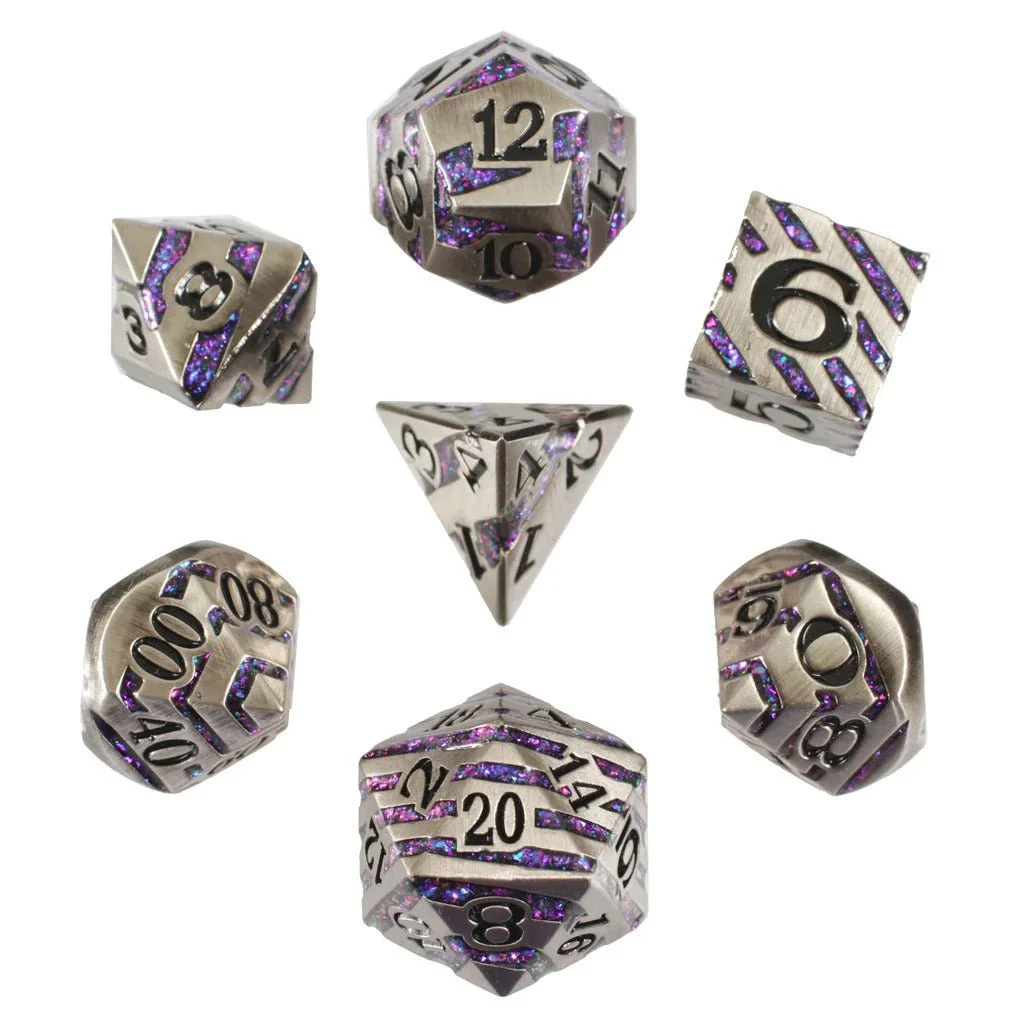 Forged Metal Dice Celestial Ore 7ct