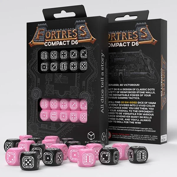 Fortress Compact D6 Dice