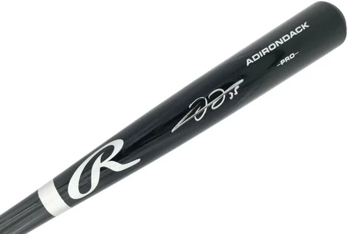 Frank Thomas Autographed Black Rawlings Adirondack Baseball Bat Chicago White Sox JSA Witness Stock #265858