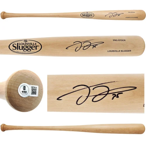 Frank Thomas Autographed Blonde Louisville Slugger Baseball Bat Chicago White Sox Beckett BAS Witness Stock #265860