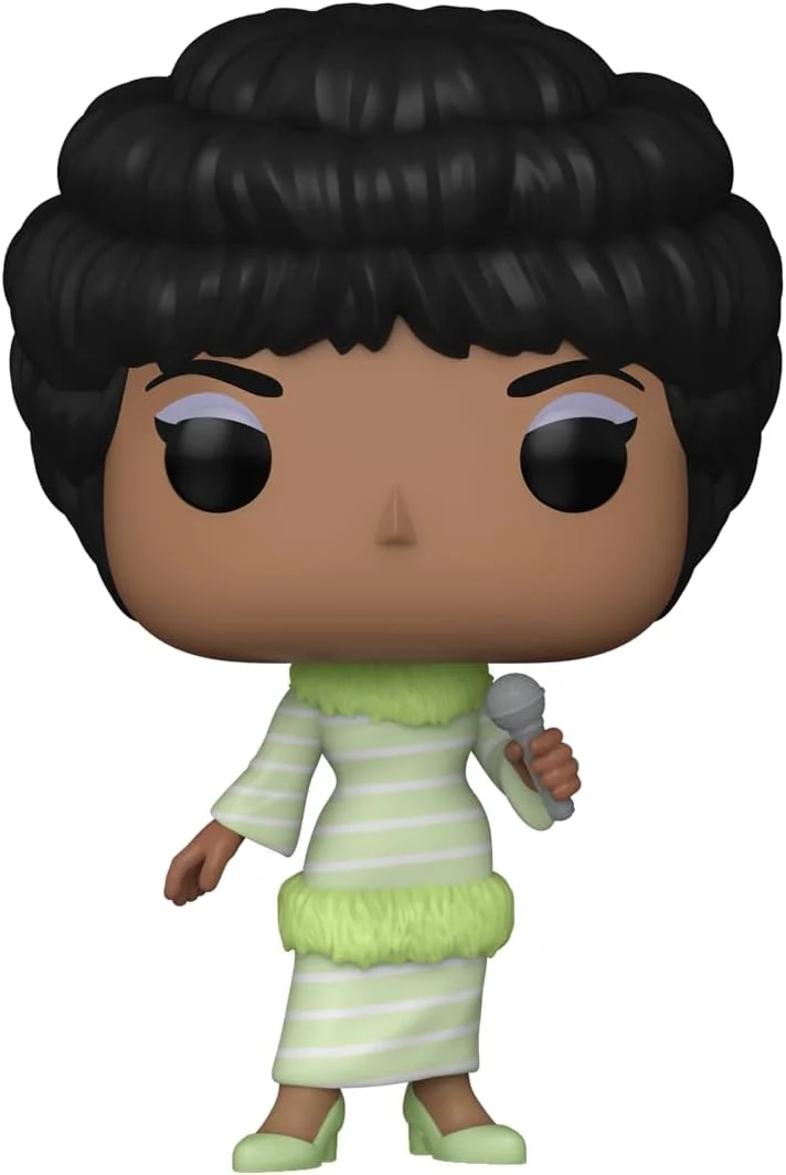 Funko Pop! Rocks: Aretha Franklin (Green Dress)…