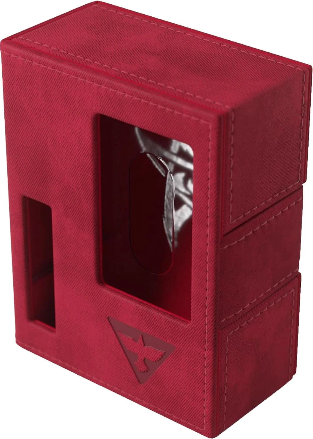 Gamegenic Arkham Horror Investigator Deck Tome - Premium Deck Box for Arkham Horror: The Card Game, Holds a Full Investigator Deck, Survivor - Red Color