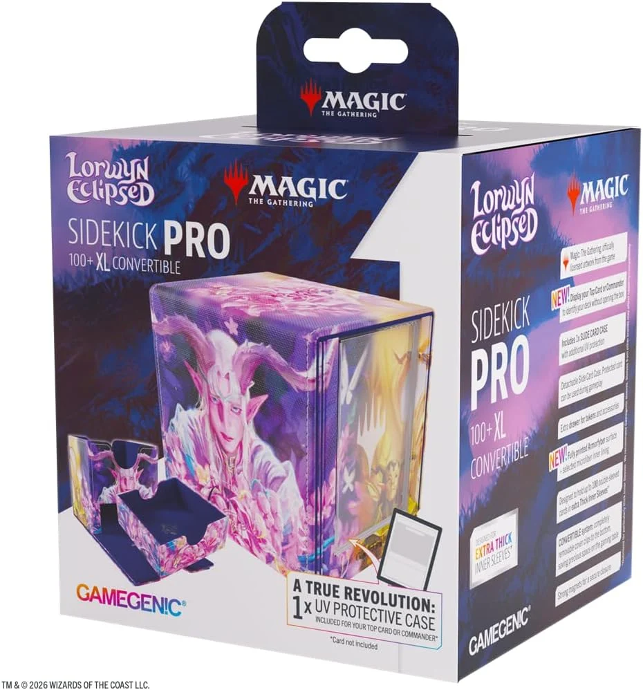 Gamegenic Sidekick 100+ XL Convertible PRO - Lorwyn Eclipsed Morcants Loyalist - Dawnhand Eulogist