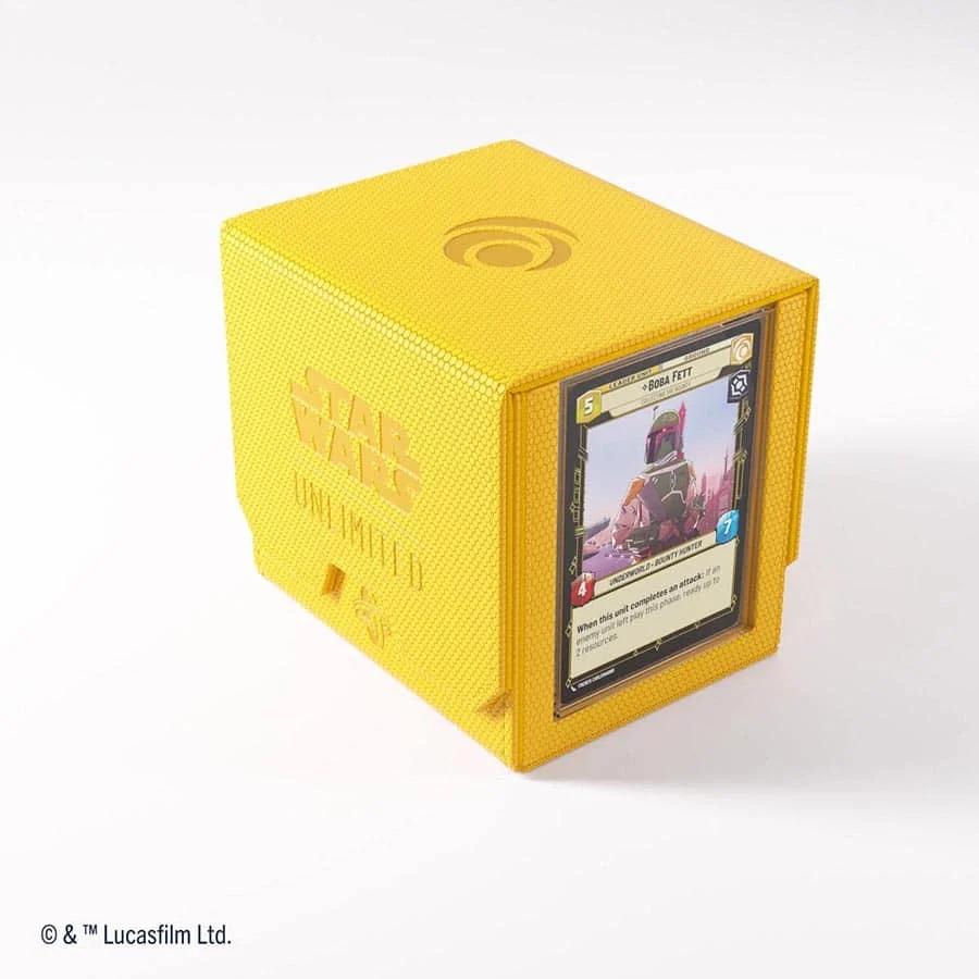 GAMEGENIC: STAR WARS: UNLIMITED: DECK POD: YELLOW